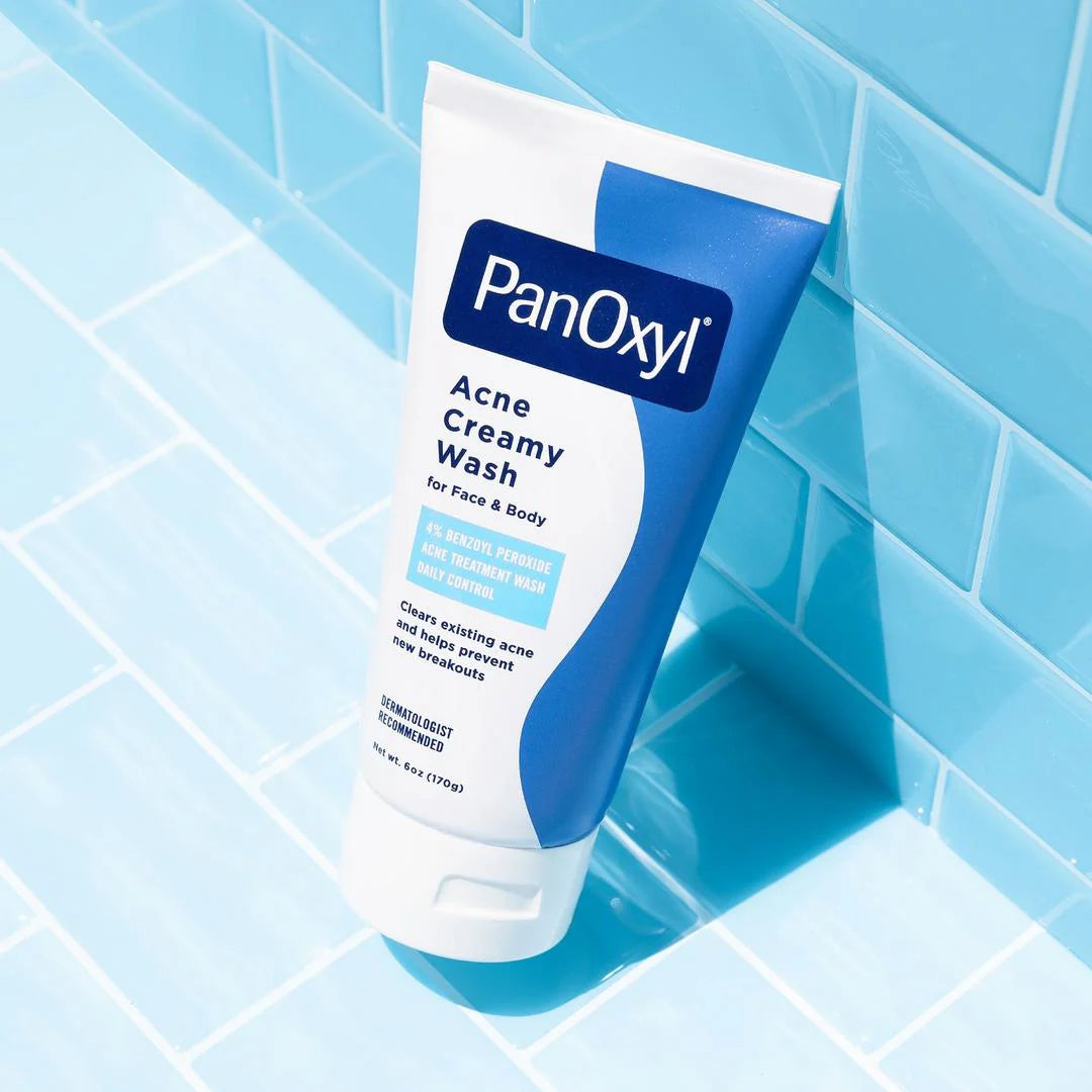 PanOxyl 4 Acne Creamy Wash, 4% Benzoyl Peroxide