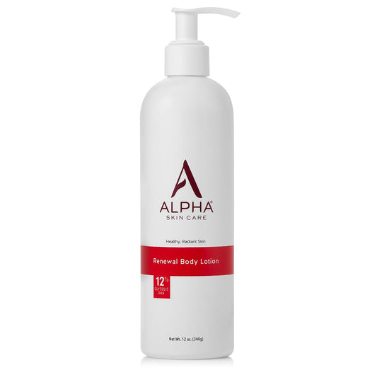 Alpha Skin Care Revitalizing Body Lotion with 12% Glycolic AHA