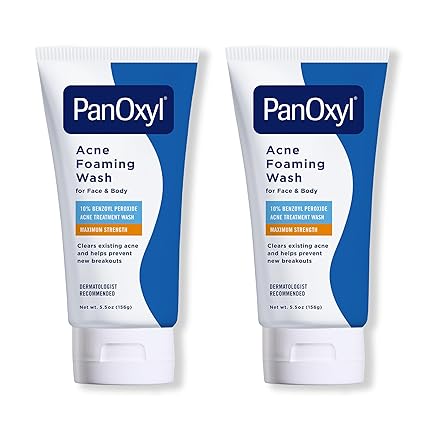 PanOxyl Acne Foaming Wash Benzoyl Peroxide 10%