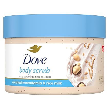 Dove Scrub Macadamia & Rice Milk