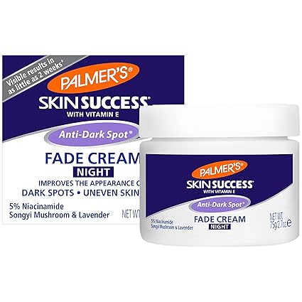 Palmer's Skin Success Anti-Dark Spot Nighttime Fade Cream with Retinol & Niacinamide, Dark Spot Corrector for Face, Night Moisturizer