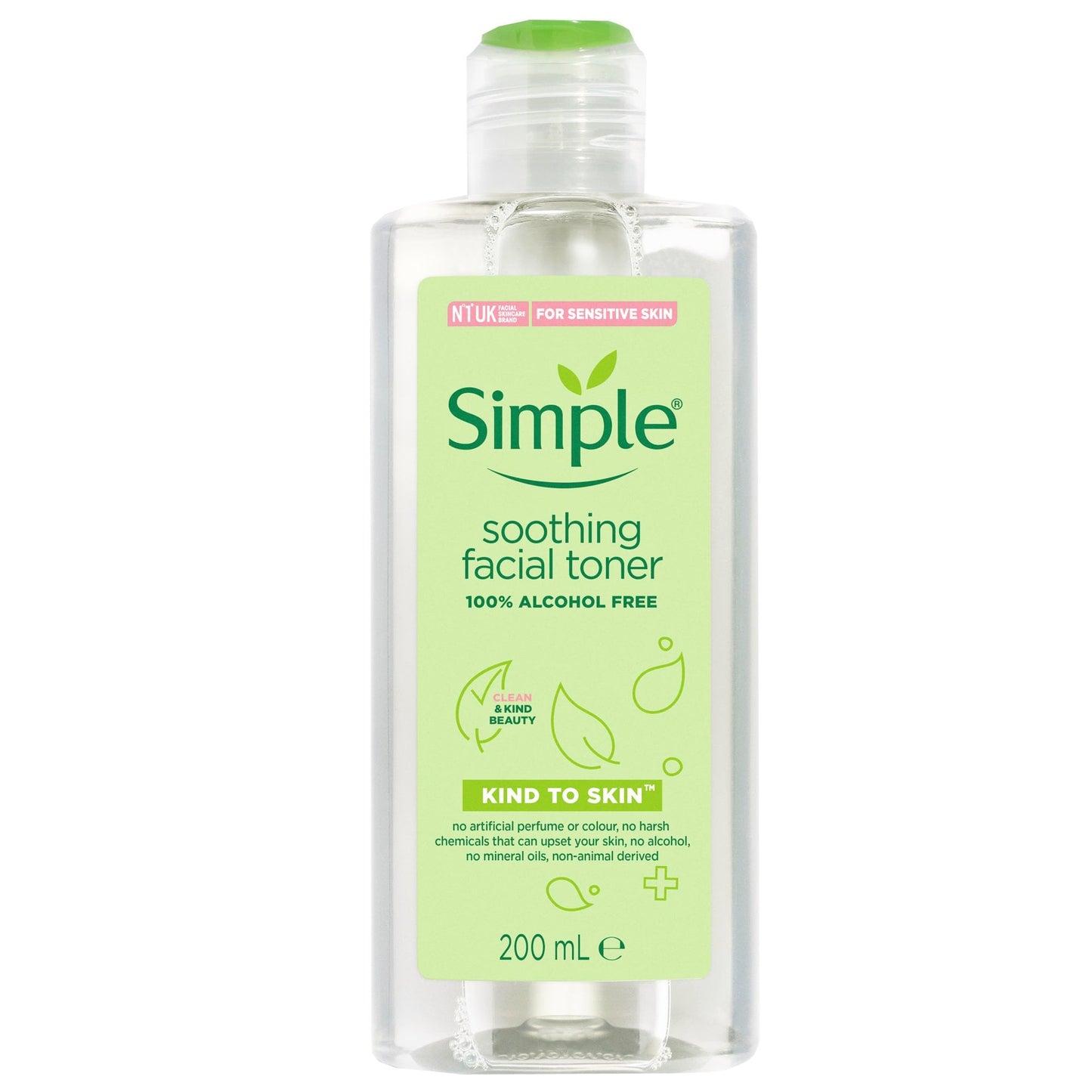 Simple Kind to Skin Facial Toner, Soothing,