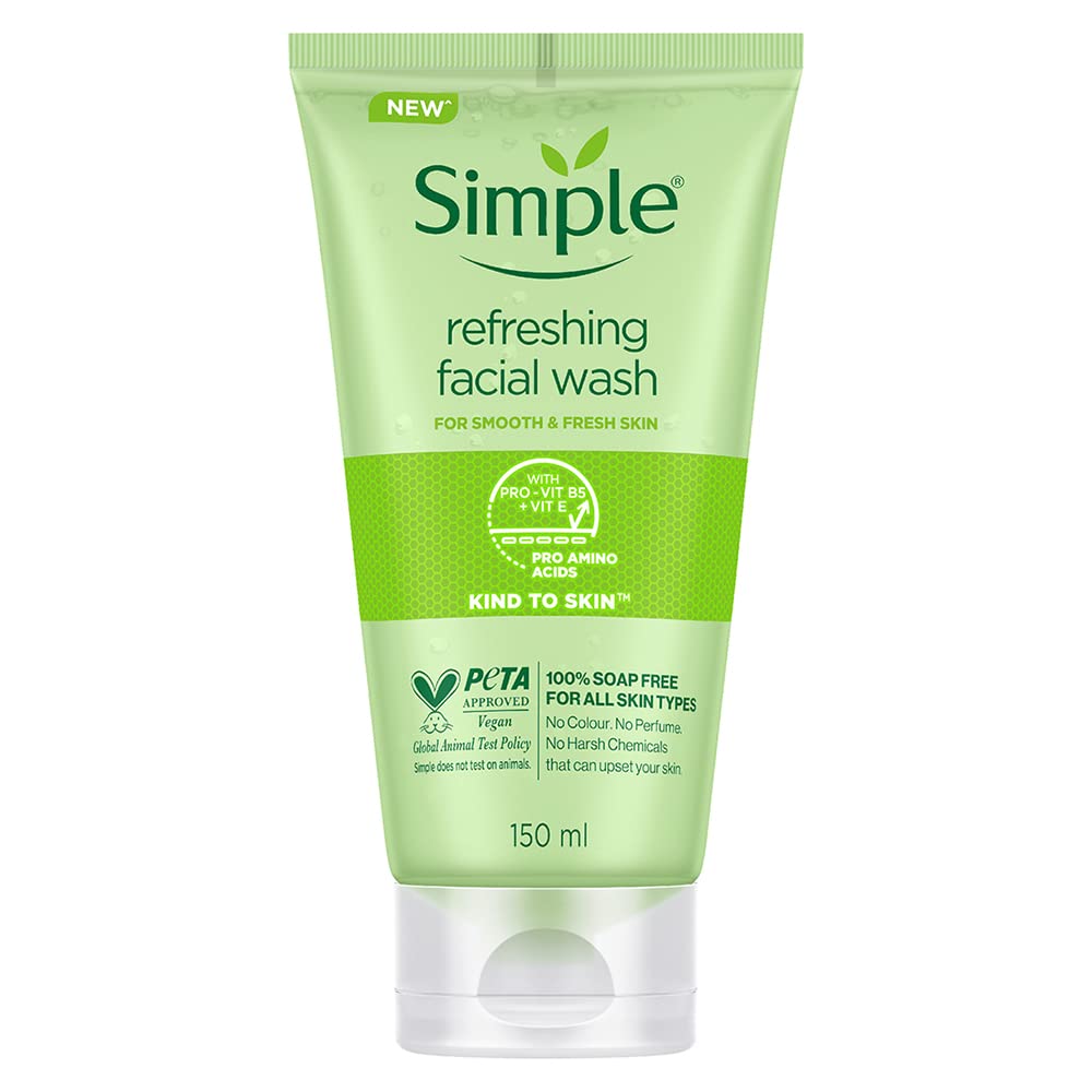 Simple Kind to Skin Refreshing Facial Wash Gel