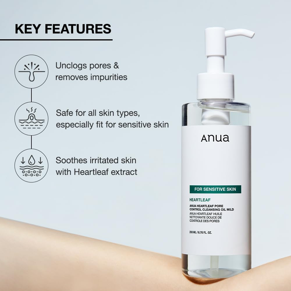 ANUA Heartleaf Pore Cleansing Oil MILD