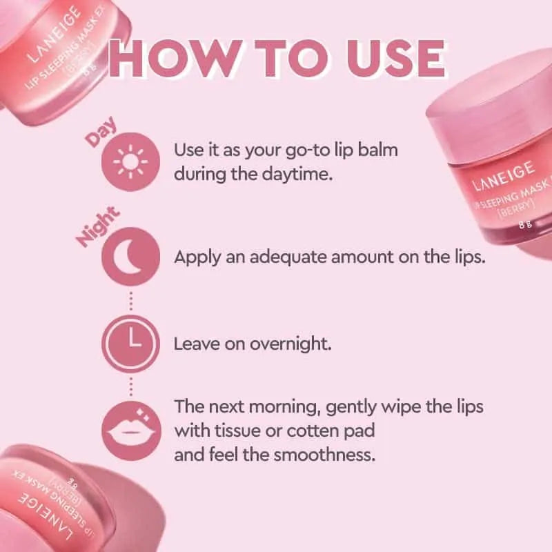 [Laneige] Lip Sleeping Mask EX [Berry]