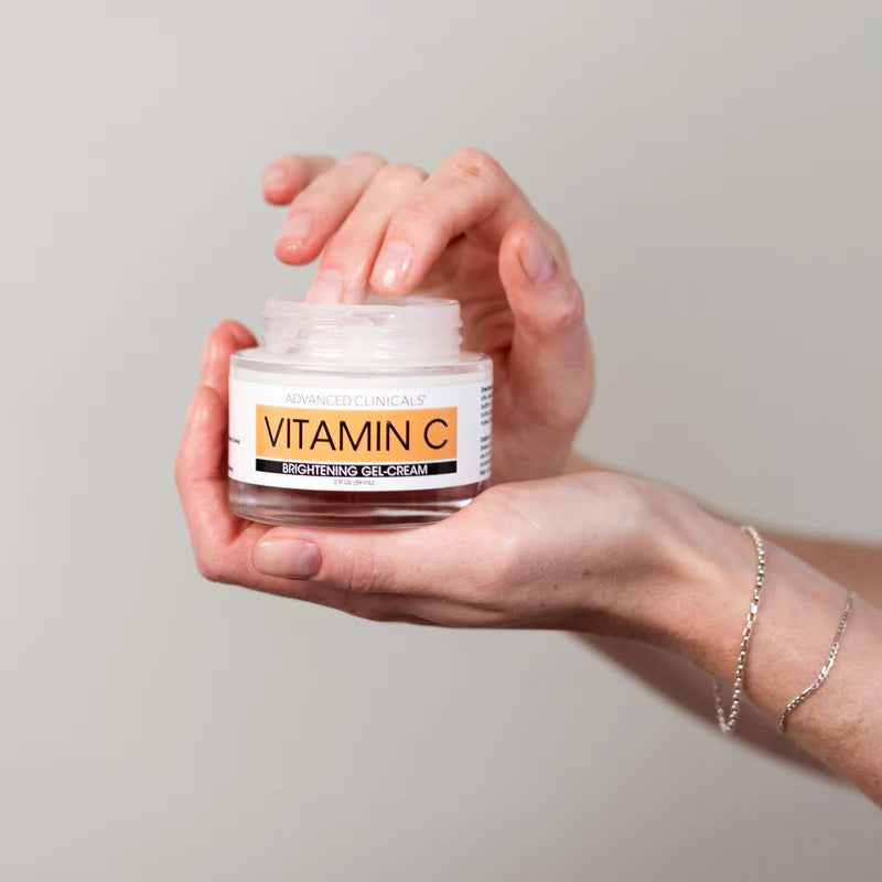 advanced clinicals vitamin c brightening gel cream