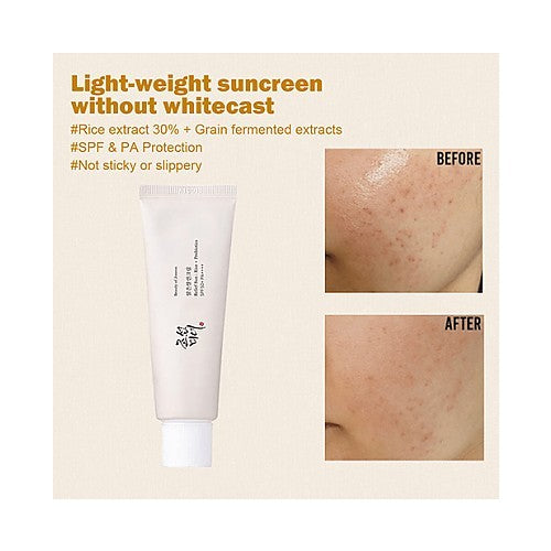 BEAUTY OF JOSEON RELIEF SUN RICE + PROBIOTICS SPF 50