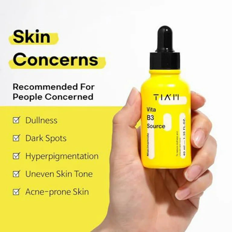 TIAM Vita B3 Source, 10% Niacinamide Serum, 2% Arbutin, Hyperpigmentation, Dark Spot Treatment