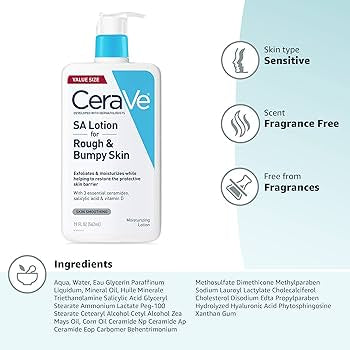 CeraVe SA Lotion for Rough & Bumpy Skin