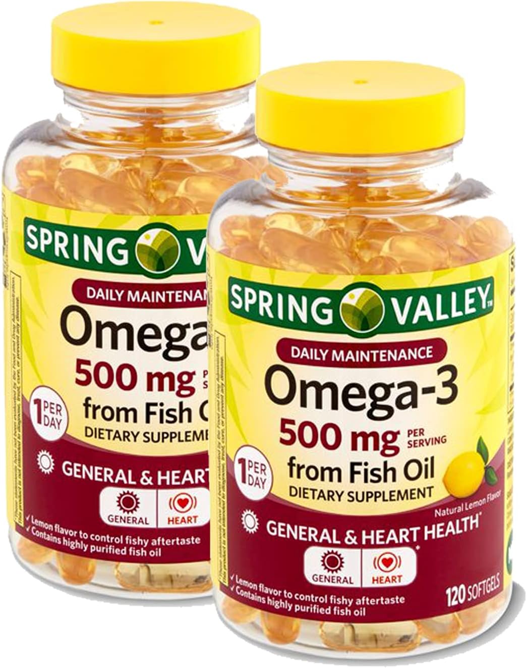 Spring Valley Omega-3 from Fish Oil | Fish Oil Omega 3 Supplements