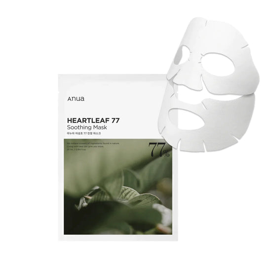 HEARTLEAF 77% SOOTHING SHEET MASK