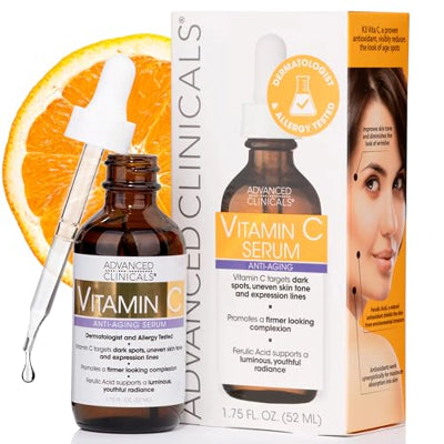 Advanced Clinicals, Vitamin C Serum, Anti-Aging