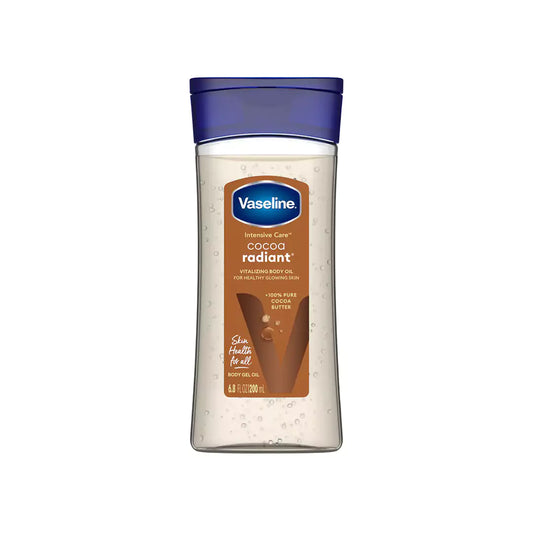 Vaseline Intensive Care Cocoa Radiant For Glowing Skin Body Gel Oil